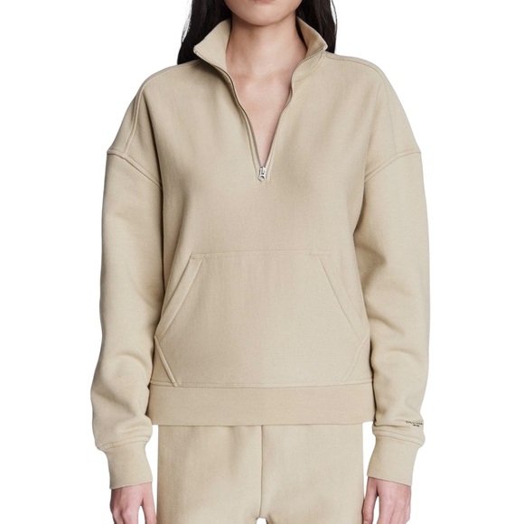 rag & bone Tops - Rag & Bone City half zip terry pullover
